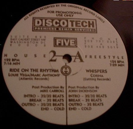 Various : DiscoTech Five (2x12", Comp, Promo)