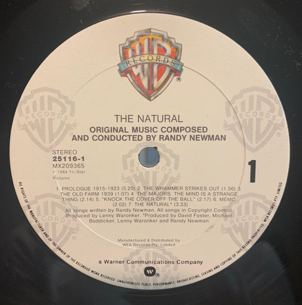 Randy Newman : The Natural (LP, Album)