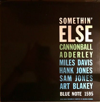 Cannonball Adderley : Somethin’ Else (LP, Album, RE, Sco)