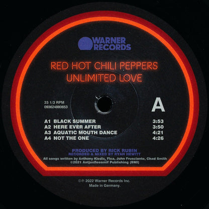 Red Hot Chili Peppers : Unlimited Love (2xLP, Album, Opt)
