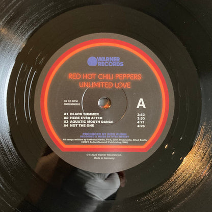 Red Hot Chili Peppers : Unlimited Love (2xLP, Album, Dlx, Gat)