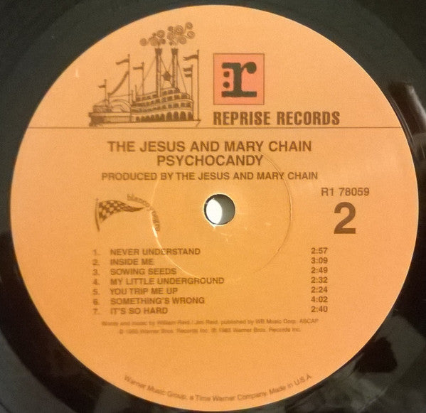 The Jesus And Mary Chain : Psychocandy (LP, Album, RE, 180)