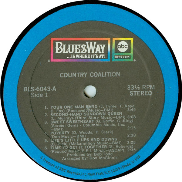 Country Coalition : Country Coalition (LP, Album)