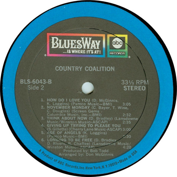 Country Coalition : Country Coalition (LP, Album)