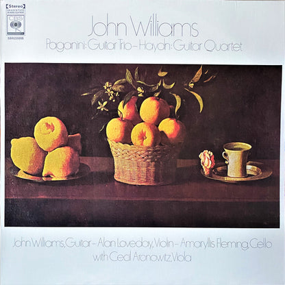 John Williams (7), Niccolò Paganini, Joseph Haydn : Paganini: Guitar Trio - Haydn: Guitar Quartet (LP, Album)