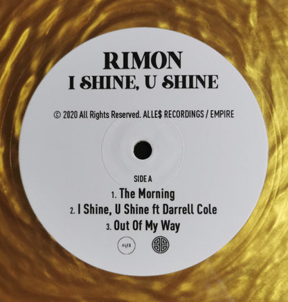 Rimon : I Shine, U Shine (LP, Album, Gol)