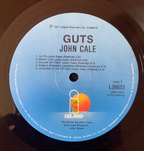 John Cale : Guts (LP, Comp, RE)