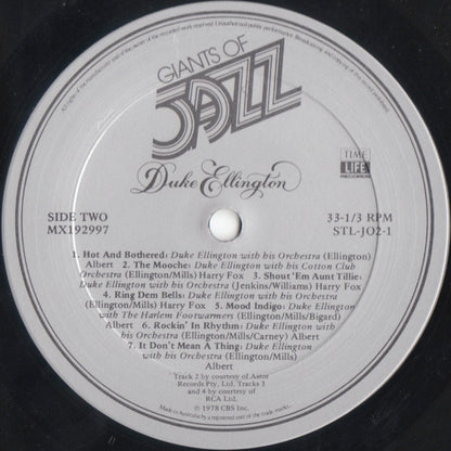 Duke Ellington : Giants Of Jazz - Duke Ellington (3xLP, Comp + Box, RE)