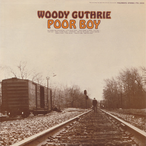 Woody Guthrie : Poor Boy (LP, RE)