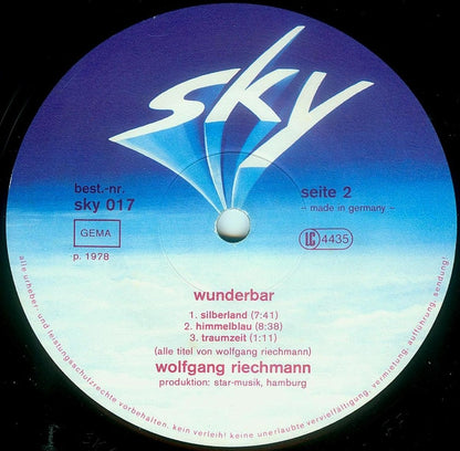 Wolfgang Riechmann : Wunderbar (LP, Album)