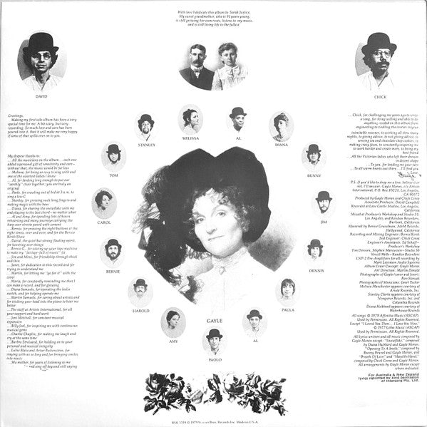 Gayle Moran : I Loved You Then...I Love You Now (LP, Album)