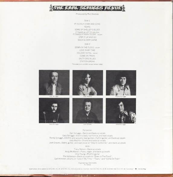 The Earl Scruggs Revue* : The Earl Scruggs Revue (LP)
