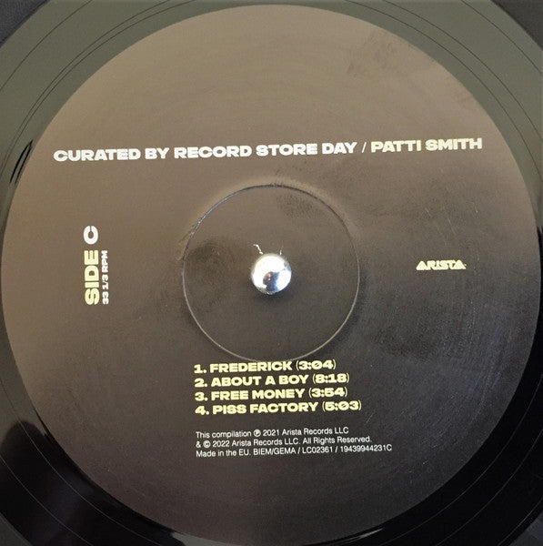 Patti Smith : Curated By Record Store Day (2xLP, Comp)