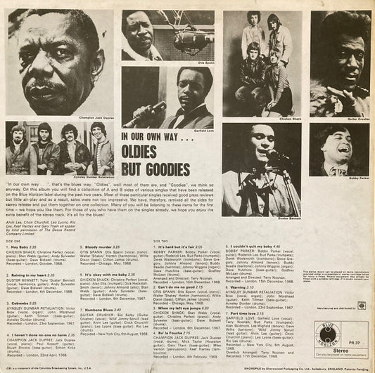 Various : In Our Own Way / Oldies But Goodies (LP, Comp)