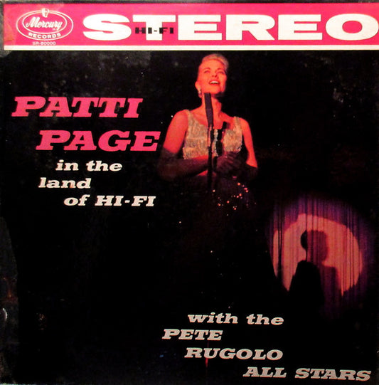 Patti Page With Pete Rugolo Orchestra : In The Land Of Hi-Fi (LP, Album)