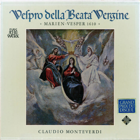 Claudio Monteverdi - Concentus Musicus Wien, Nikolaus Harnoncourt, Jürgen Jürgens : Vespro Della Beata Vergine (* Marien-Vesper 1610 *) (2xLP, RE + Box)