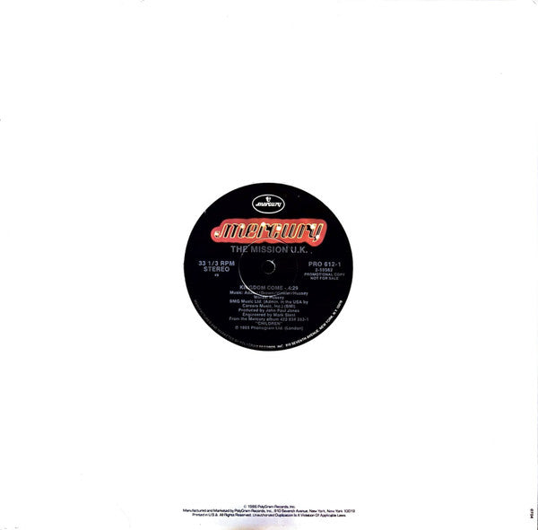 The Mission : Kingdom Come (12", Promo)
