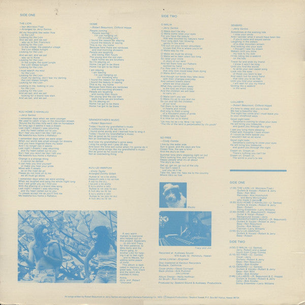Olomana : Like A Seabird In The Wind (LP, Album)
