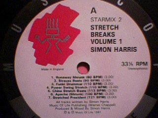 Simon Harris : Stretchbreaks Volume One (LP)