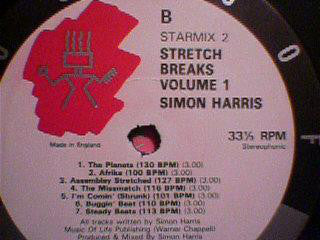 Simon Harris : Stretchbreaks Volume One (LP)