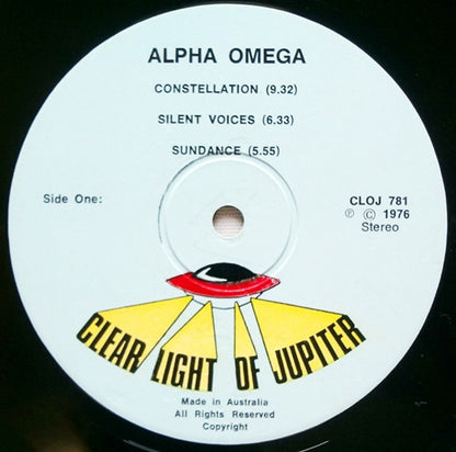 Alpha Omega (11) : Alpha Omega (LP, Album)