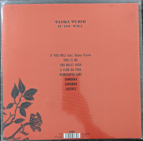 Flora Purim : If You Will (LP, Album, Ltd, Cle)