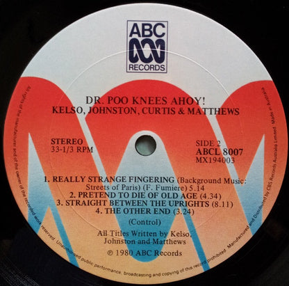 Dr Poo : Knees Ahoy! (LP)