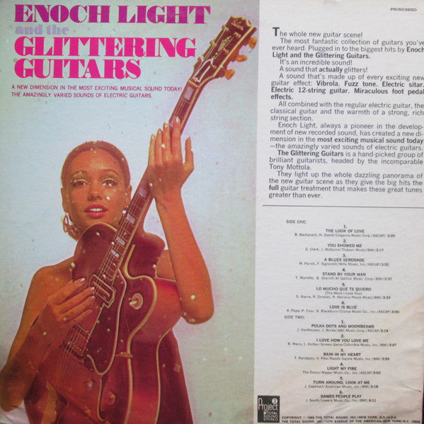 Enoch Light And The Glittering Guitars : Enoch Light And The Glittering Guitars (LP, Album, Gat)