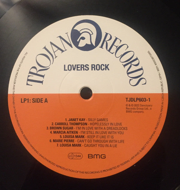 Various : Lovers Rock (The Soulful Sound Of Romantic Reggae) (2xLP, Comp)