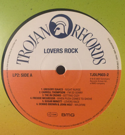 Various : Lovers Rock (The Soulful Sound Of Romantic Reggae) (2xLP, Comp)
