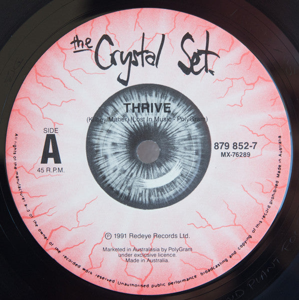 The Crystal Set : Thrive (7", Single)