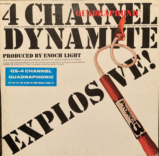 Enoch Light : 4 Channel Dynamite Quadraphonic (LP, Album, Quad)