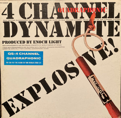 Enoch Light : 4 Channel Dynamite Quadraphonic (LP, Album, Quad)