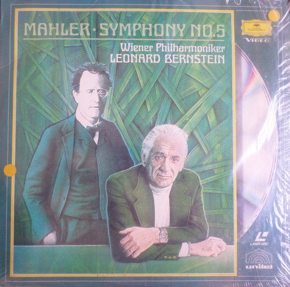 Leonard Bernstein, Wiener Philharmoniker, Mahler* : Symphony No. 5 (Laserdisc, 12", RM, NTSC)