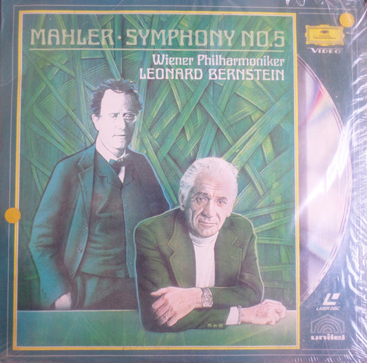 Leonard Bernstein, Wiener Philharmoniker, Mahler* : Symphony No. 5 (Laserdisc, 12", RM, NTSC)