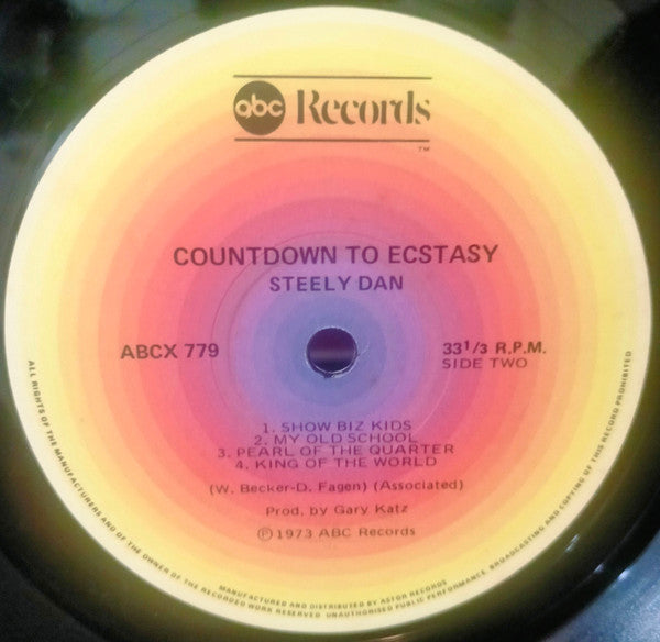Steely Dan : Countdown To Ecstasy (LP, Album, RE)