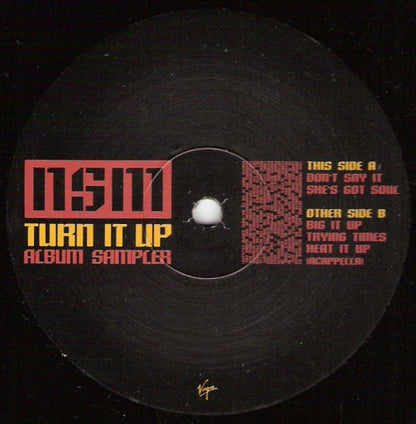 New Sector Movements : Turn It Up (Album Sampler) (12", Smplr)