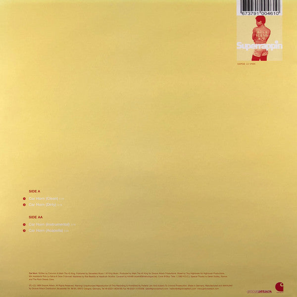 Common & The 45 King : Car Horn (12")