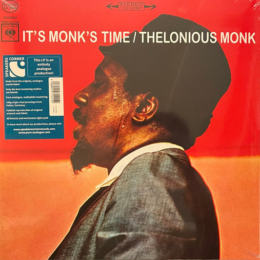 Thelonious Monk : It's Monk's Time (LP, Album, RE, RM, RP)