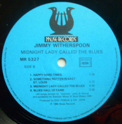 Jimmy Witherspoon : Midnight Lady Called The Blues (LP)