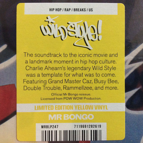 Various : Wild Style (LP, Comp, Ltd, RE, Yel)