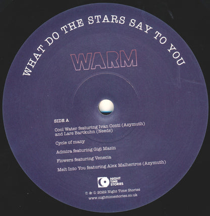 Ron Trent Presents Warm (15) : What Do The Stars Say To You (LP, Album)