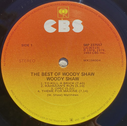 Woody Shaw : The Best of Woody Shaw (LP, Comp)