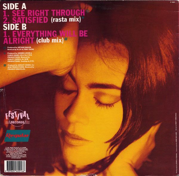 Kate Ceberano : See Right Through (12", Single)