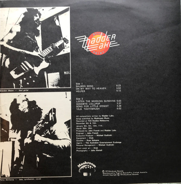 Madder Lake : Stillpoint (LP, Album, Gat)