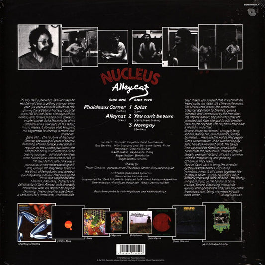 Nucleus (3) : Alleycat (LP, Album, RE)