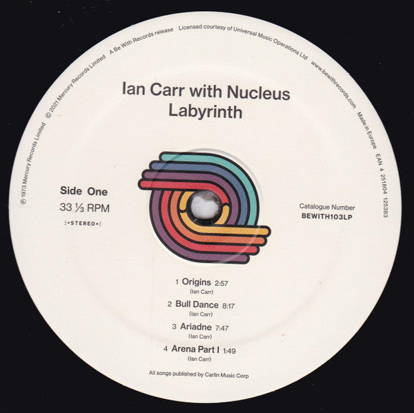 Ian Carr With Nucleus (3) : Labyrinth (LP, Album, RE)