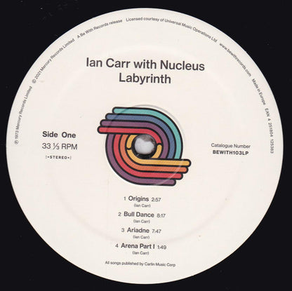 Ian Carr With Nucleus (3) : Labyrinth (LP, Album, RE)