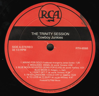 Cowboy Junkies : The Trinity Session (LP, Album, RE, RM, 200)