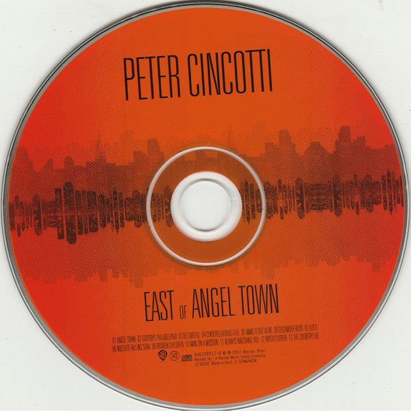 Peter Cincotti : East Of Angel Town (CD, Album, Dig)